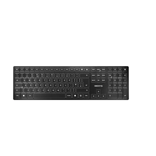 Cherry KW 9100 SLIM Clavier sans fil AZERTY ultra-minme