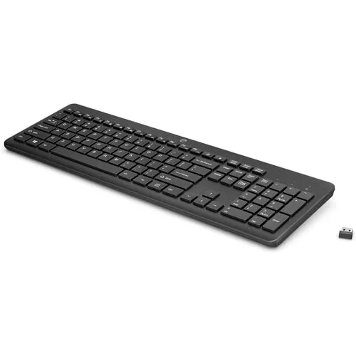 Clavier sans Fil - HP - QWERTY - Chiclet - 12 Touches de Fonction - Autonomie 16 Mois - vue 2