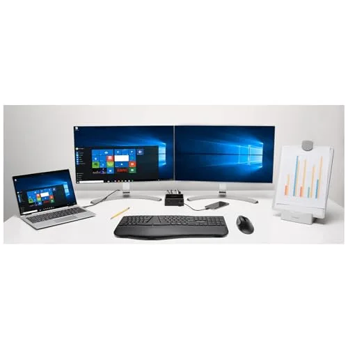 Kensington Pro Fit Ergo Clavier sans fil Courbé AZERTY - vue 4