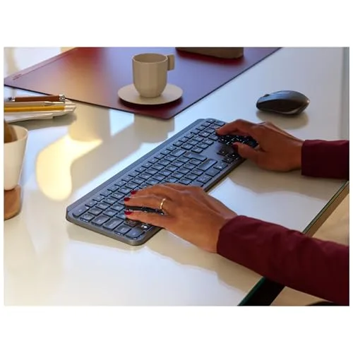 Logitech MX Keys for Business Rétroéclairé Sans Fil AZERTY - vue 6