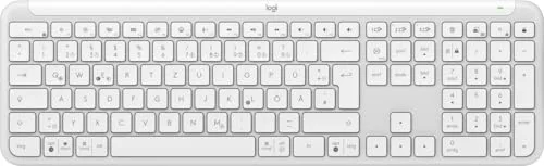 Logitech Signature Slim K950 Blanc QWERTZ sans fil