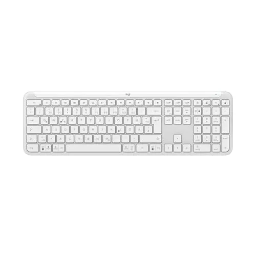 Logitech Signature Slim K950 Blanc QWERTZ sans fil - vue 6