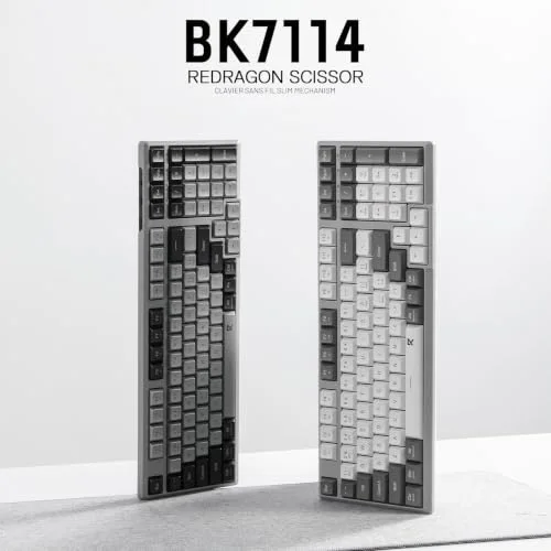 Redragon BK7114 clavier sans fil 98 touches Bluetooth 2,4 GHz - vue 9