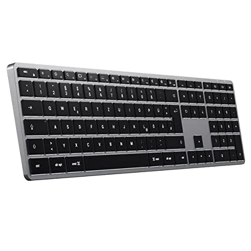Satechi Slim X3 Bluetooth QWERTZ Allemand Noir et Gris - vue 2
