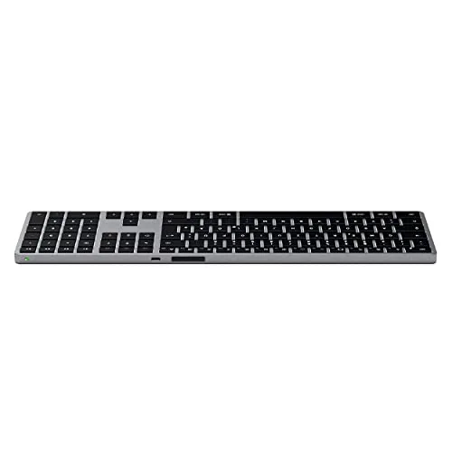 Satechi Slim X3 Bluetooth QWERTZ Allemand Noir et Gris - vue 3