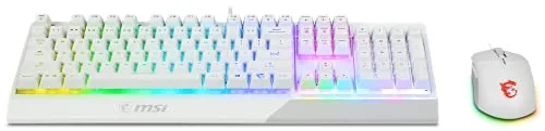 MSI Vigor GK30 Combo White FR Clavier Méca-Membrane AZERTY RGB Blanc - vue 5