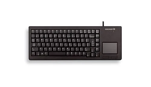 Clavier Touchpad CHERRY - Filaire - USB - Qwerty US - Noir - vue 3