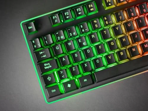 Mars Gaming MCPXBES Combo Clavier H-Mech + Souris 10K + Tapis XXL Noir - vue 2