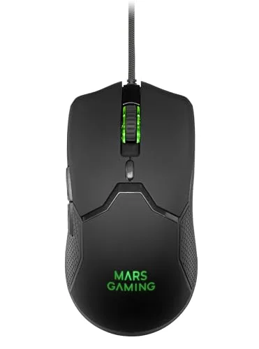 Mars Gaming MCPXBES Combo Clavier H-Mech + Souris 10K + Tapis XXL Noir - vue 5