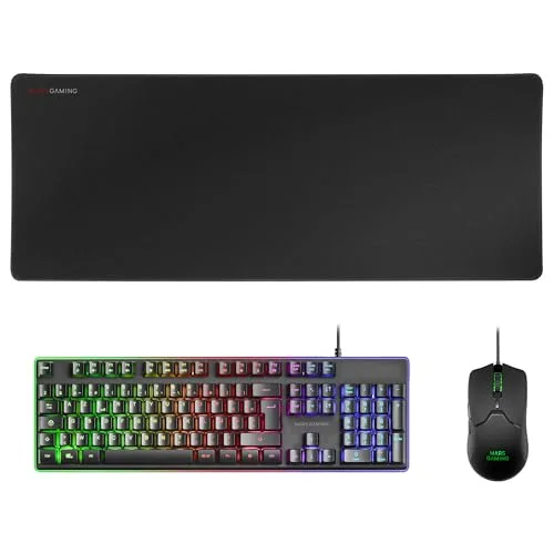 Mars Gaming MCPX Combo H-MECH RGB 10K DPI AZERTY