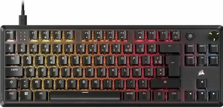 Corsair K70 CORE TKL Noir - vue 2