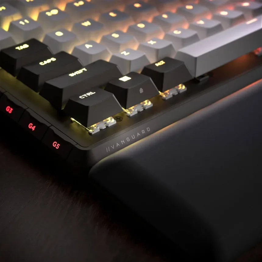 Corsair Vanguard 96 Noir et Blanc - vue 2