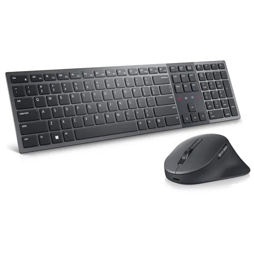 Dell Premier KM900 Ensemble Clavier et Souris Sans Fil AZERTY Graphite - vue 2