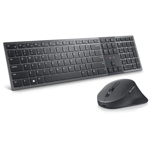 Dell Premier KM900 Ensemble Clavier et Souris Sans Fil AZERTY Graphite - vue 4