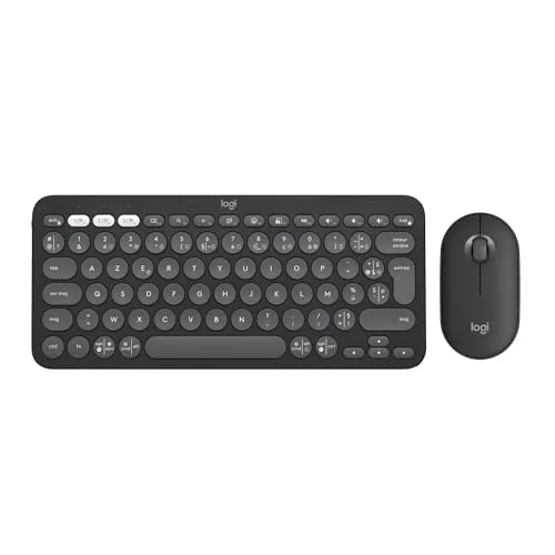 Logitech Pebble 2 Combo Graphite AZERTY sans fil Bluetooth