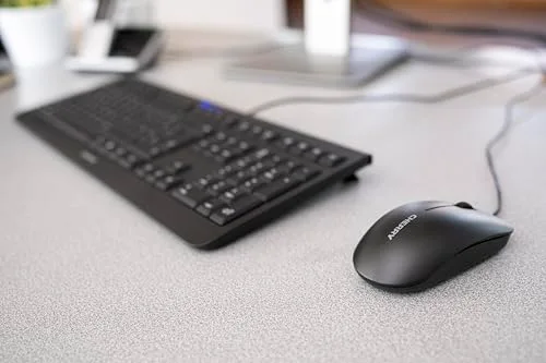 Cherry DC 2000 Ensemble Clavier Souris Filaire AZERTY Membrane - vue 5