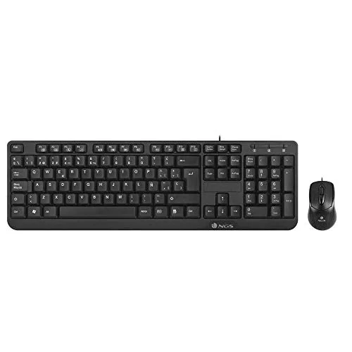 NGS Cocoa Kit clavier-souris USB AZERTY