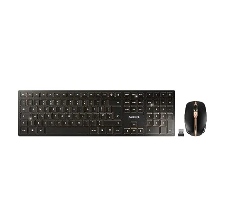 Cherry DW 9100 SLIM QWERTY IT noir-bronze