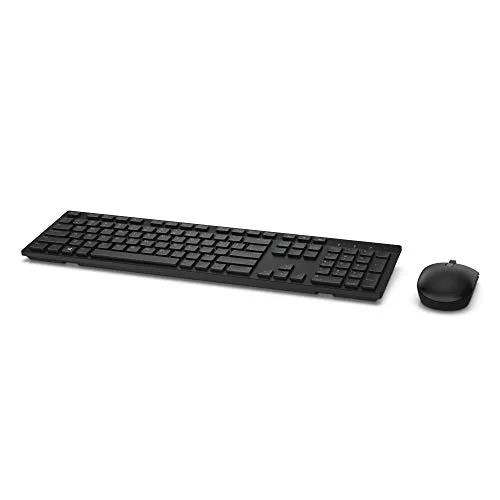Dell KM636 Ensemble clavier et souris sans fil 2.4 GHz AZERTY Noir