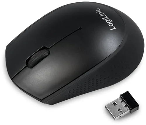 LogiLink ID0161 Ensemble clavier et souris sans fil QWERTZ Noir - vue 4