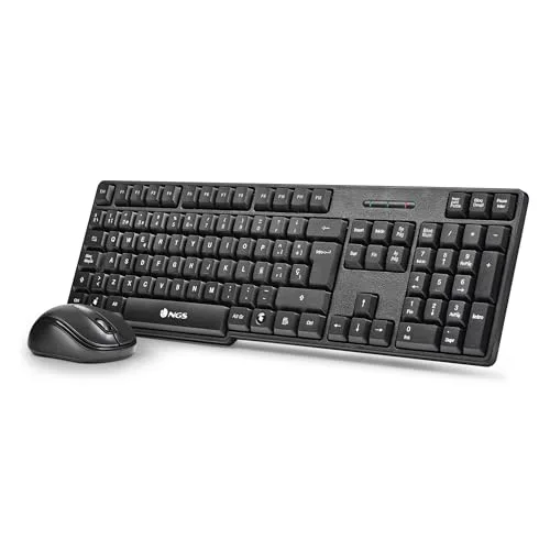 NGS Euphoria Kit clavier-souris sans fil AZERTY