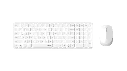 Rapoo 9310M Kit clavier-souris multimode blanc