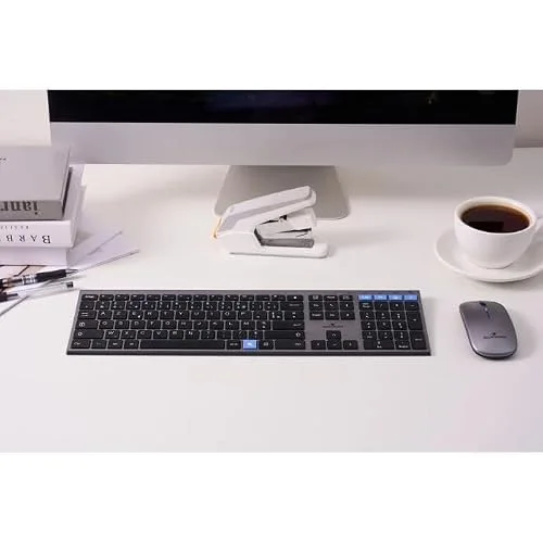 Bluestork Pack Easy Slim Clavier Souris Sans Fil AZERTY Silencieux - vue 2