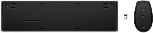 HP 650 Ensemble Clavier Souris sans fil AZERTY Noir - vue 2