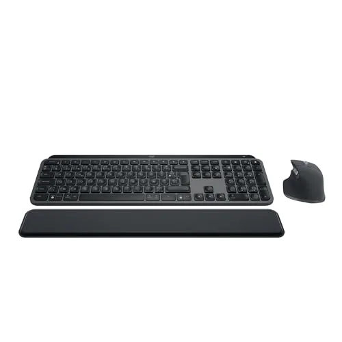 Logitech MX Keys S AZERTY Graphite Sans Fil Rétroéclairé