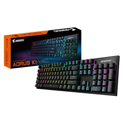 Gigabyte AORUS K1 Mécanique Cherry MX Red RGB AZERTY