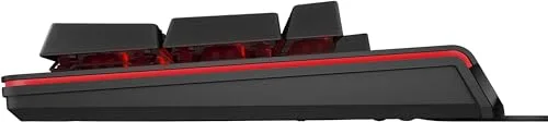 HP OMEN 1100 Clavier mécanique filaire AZERTY RGB rouge - vue 3