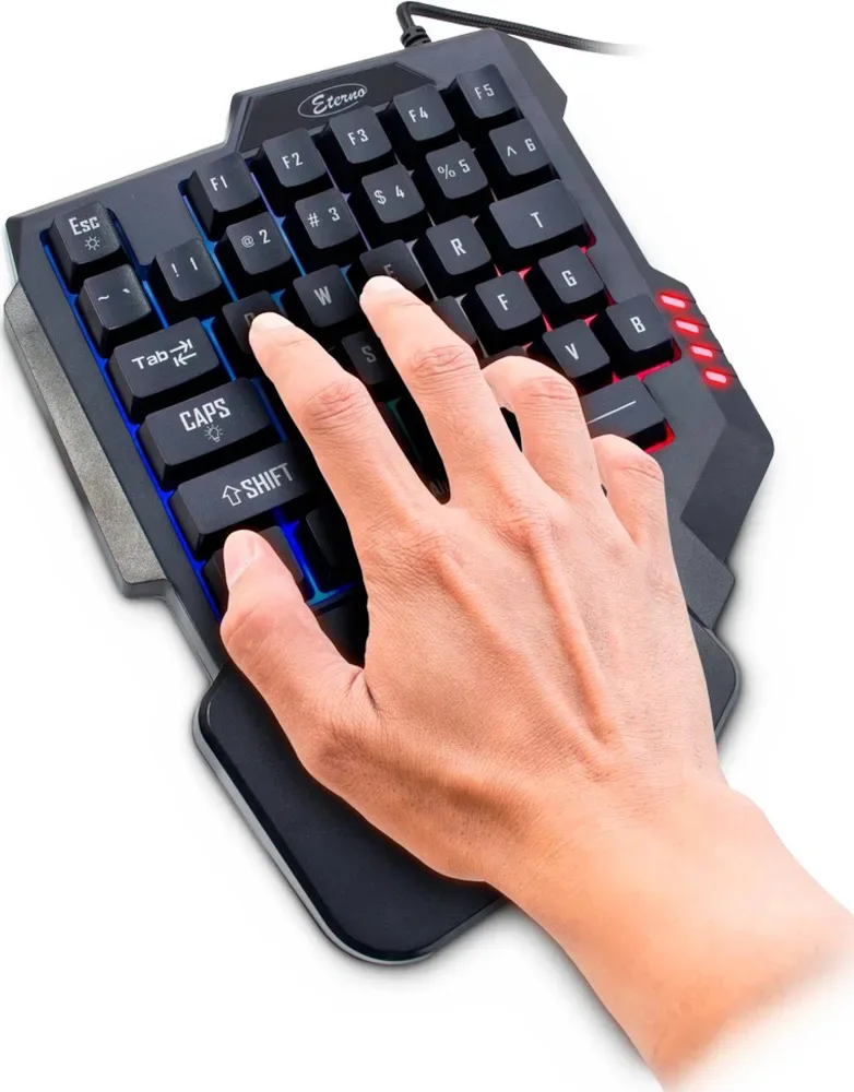 Inter-Tech KB-3035 Noir - vue 2