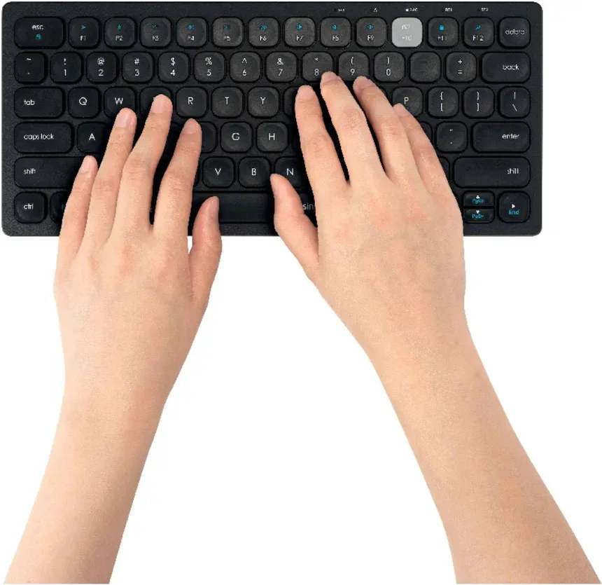 Kensington Clavier sans fil double multi-appareils compact - vue 2
