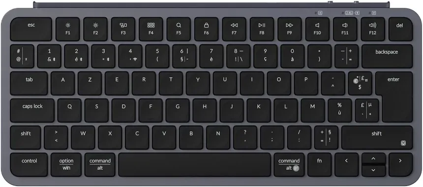 Keychron B1 Pro Gris - vue 2
