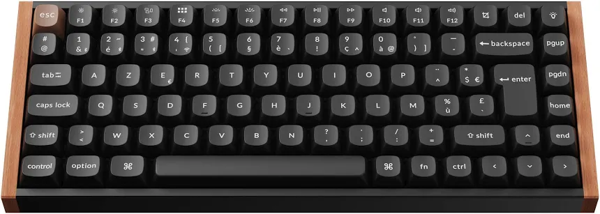 Keychron K2 HE Noir - vue 3