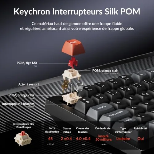 Keychron V6 Ultra 8K Noir - vue 7