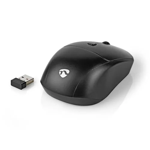 Nedis KBMCW100BKDE Kit Clavier et Souris Sans Fil QWERTZ - vue 3