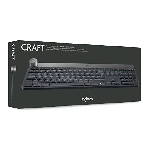 Logitech Craft Advanced Clavier sans fil AZERTY Molette créative - vue 6