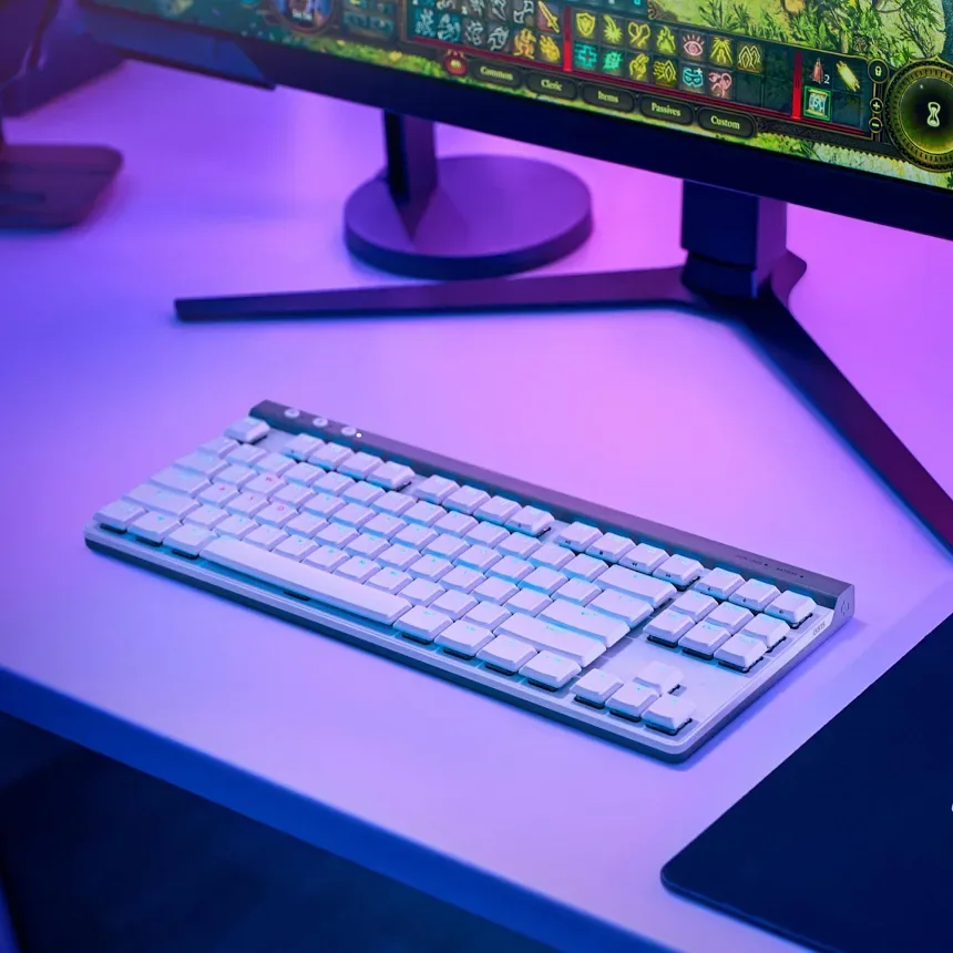 Logitech G G515 TKL Blanc - vue 5