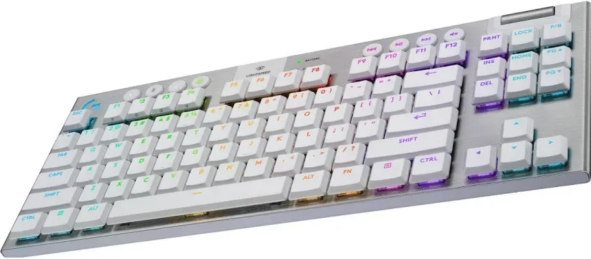 Logitech G G915 X Lightspeed TKL Tactile Blanc - vue 4