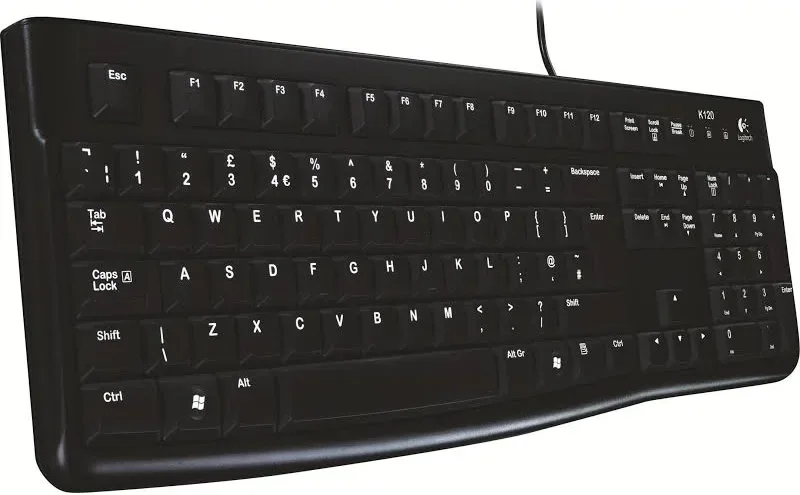 Logitech K120 Noir - vue 2