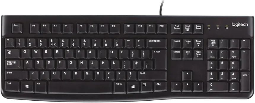 Logitech K120 Noir - vue 1