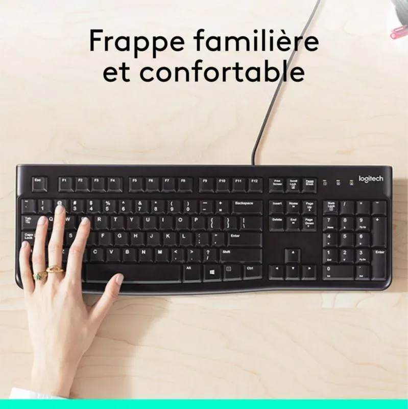 Logitech K120 Noir - vue 5