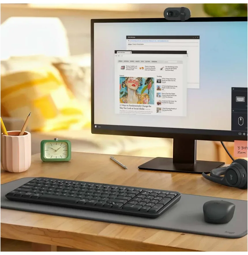 Logitech K250 Graphite - vue 2