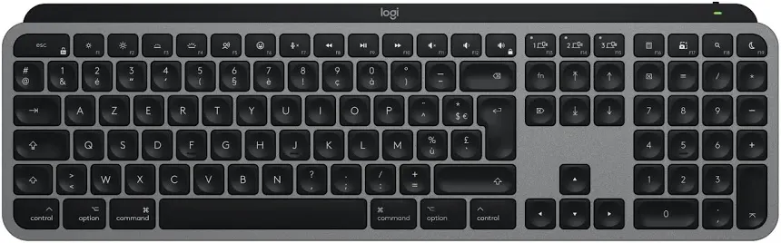 Logitech MX Keys S Gris - vue 1