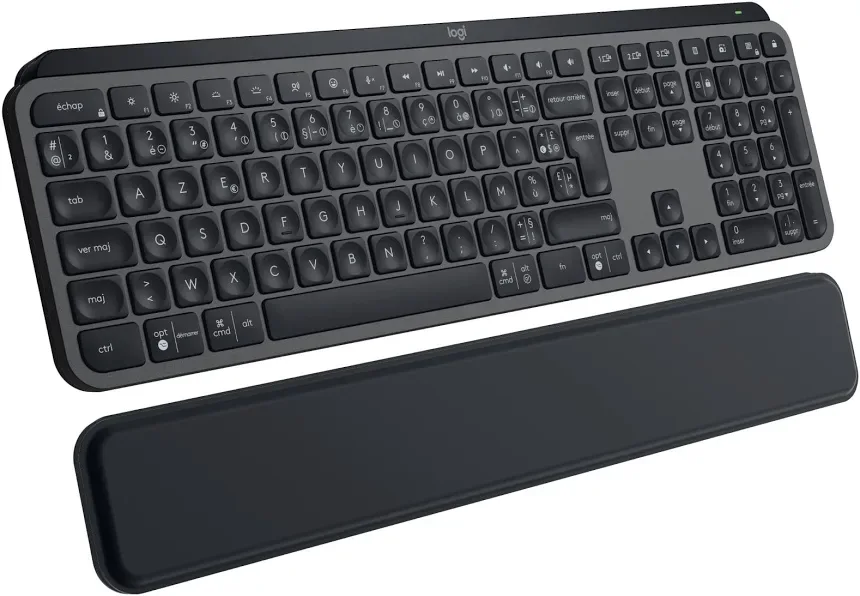 Logitech MX Keys S Plus Noir - vue 1