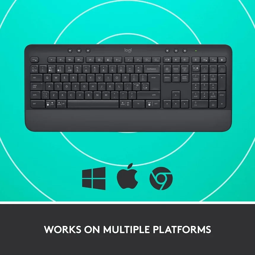 Logitech Signature K650 Gris - vue 4