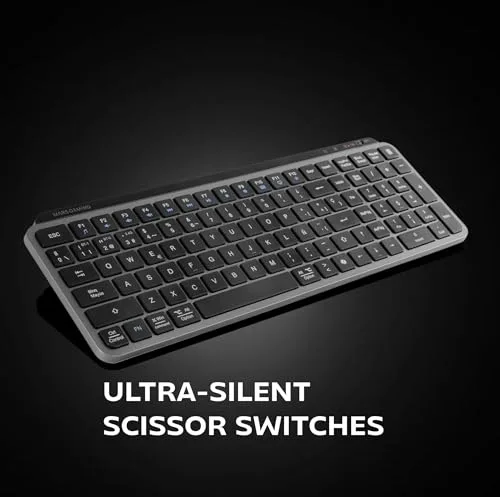 Mars Gaming MK-SILENKEYS clavier sans fil AZERTY noir - vue 2
