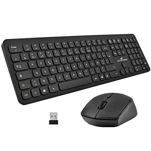 Bluestork Pack Easy Slim Noir Clavier Souris