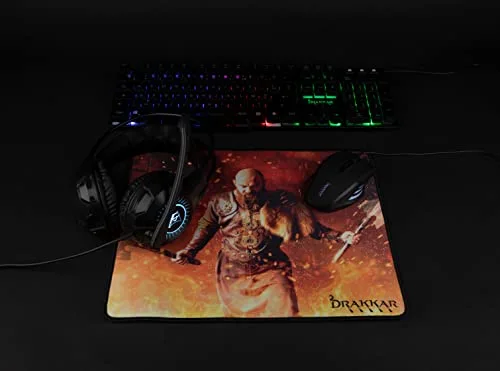KONIX Drakkar 4 en 1 Pack Gaming Clavier Membrane AZERTY LED - vue 8